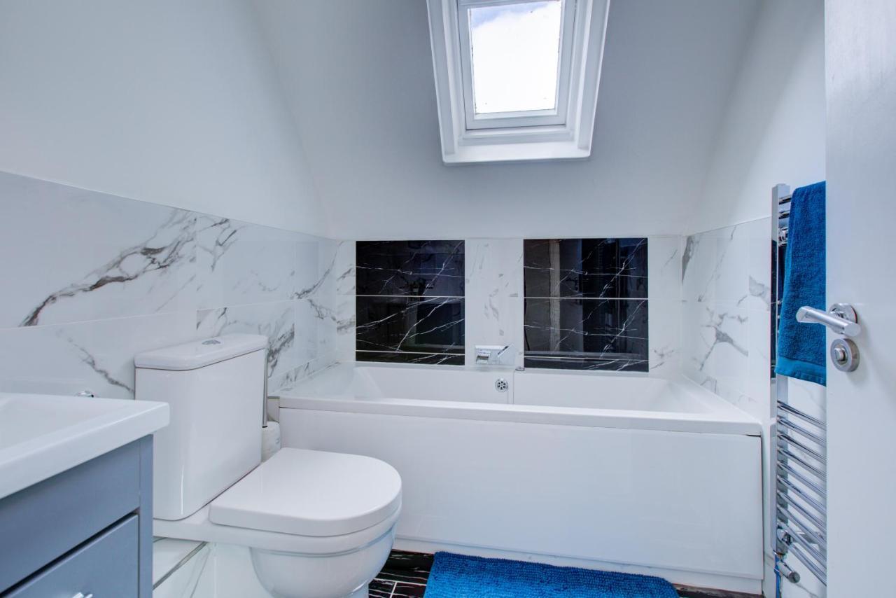 Luxury 3 Bedroom Apartment Close To Beach, Bournemouth & Meyrick Park Exterior foto