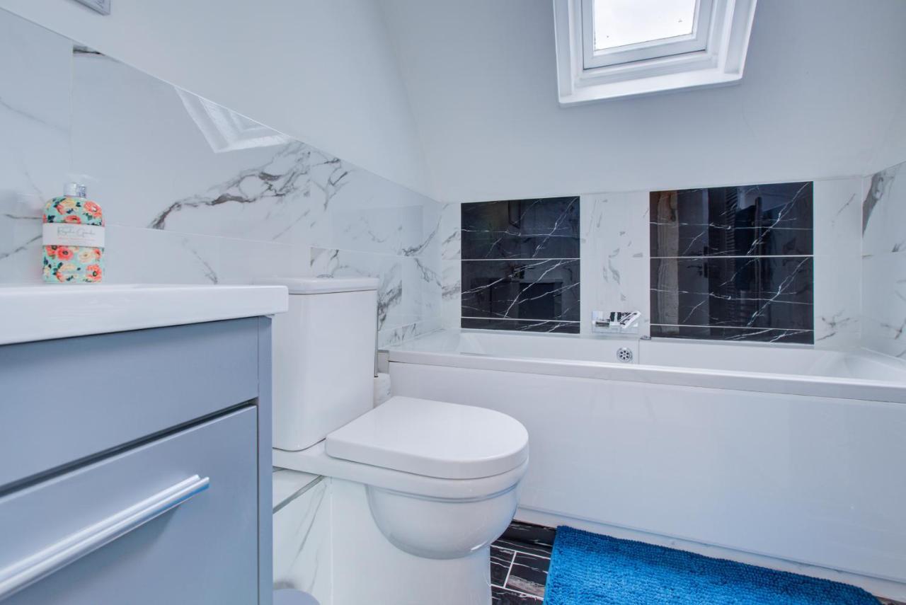 Luxury 3 Bedroom Apartment Close To Beach, Bournemouth & Meyrick Park Exterior foto