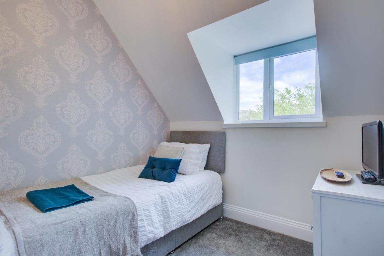 Luxury 3 Bedroom Apartment Close To Beach, Bournemouth & Meyrick Park Exterior foto