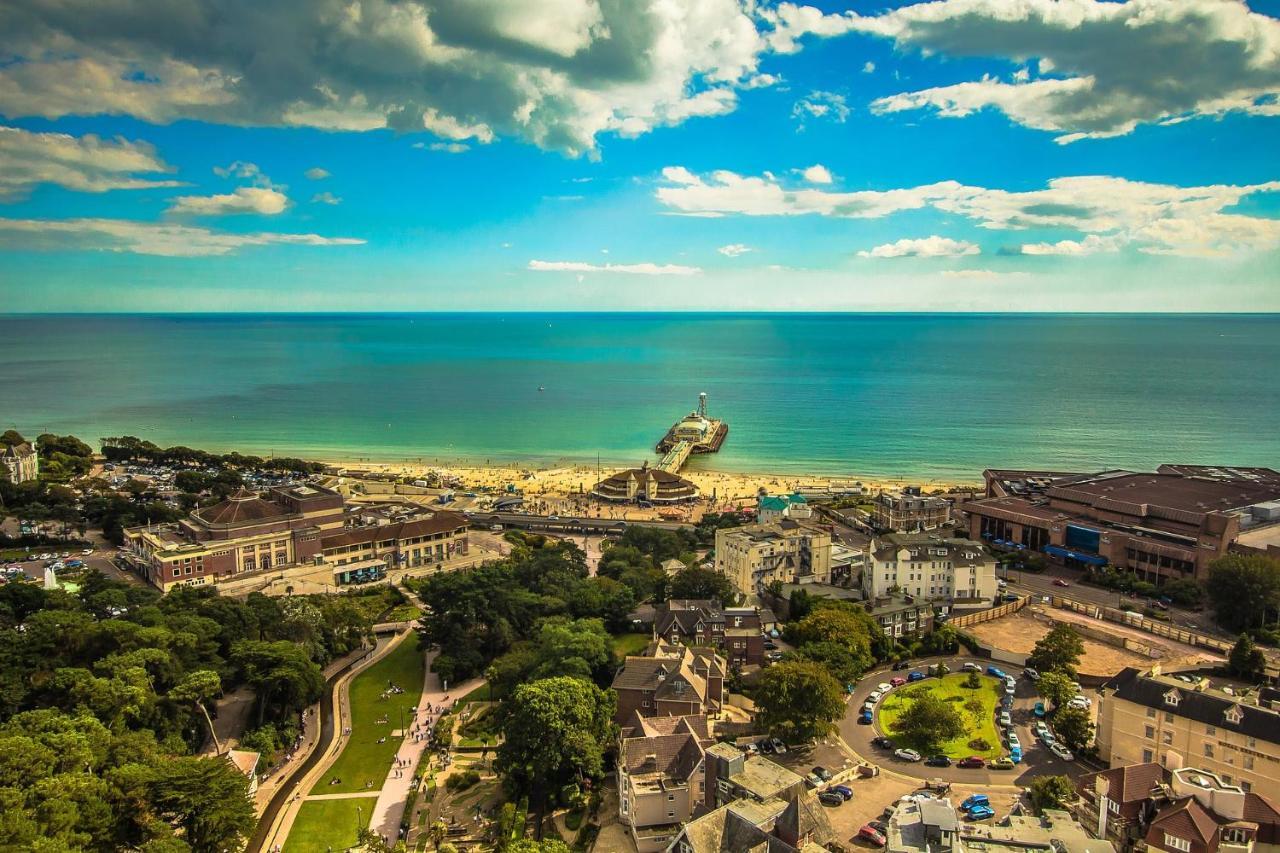 Luxury 3 Bedroom Apartment Close To Beach, Bournemouth & Meyrick Park Exterior foto